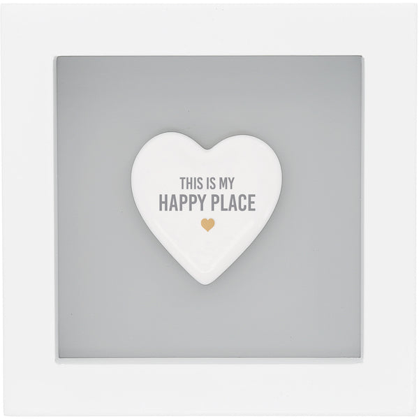 pavilion gift company Happy Place 4.75" Plaque