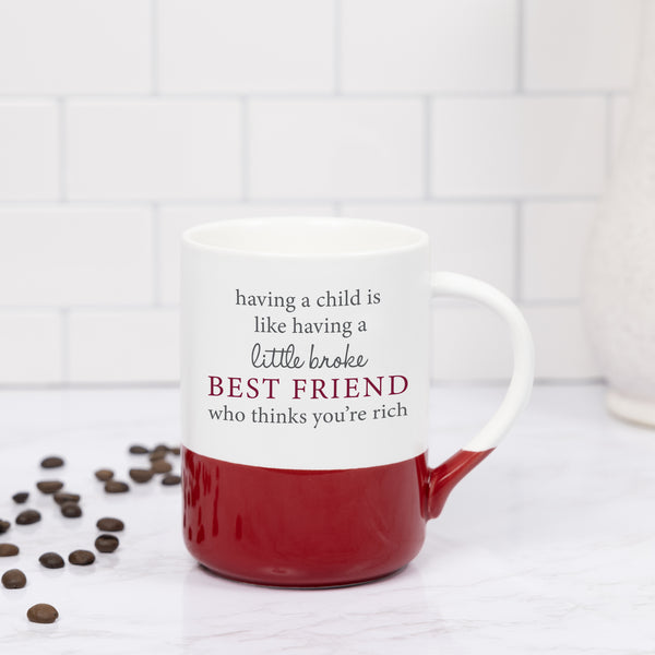 Pavilion Gift Company Having A Child 18 Oz Mug