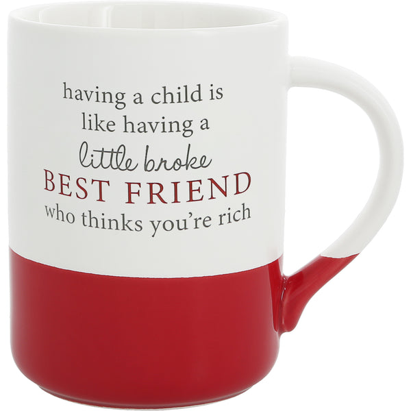 pavilion gift company Having a Child 18 oz Mug