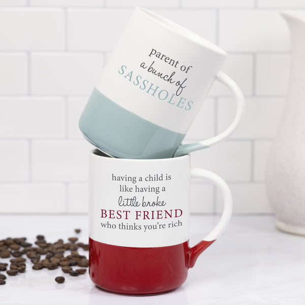 Pavilion Gift Company Having A Child 18 Oz Mug