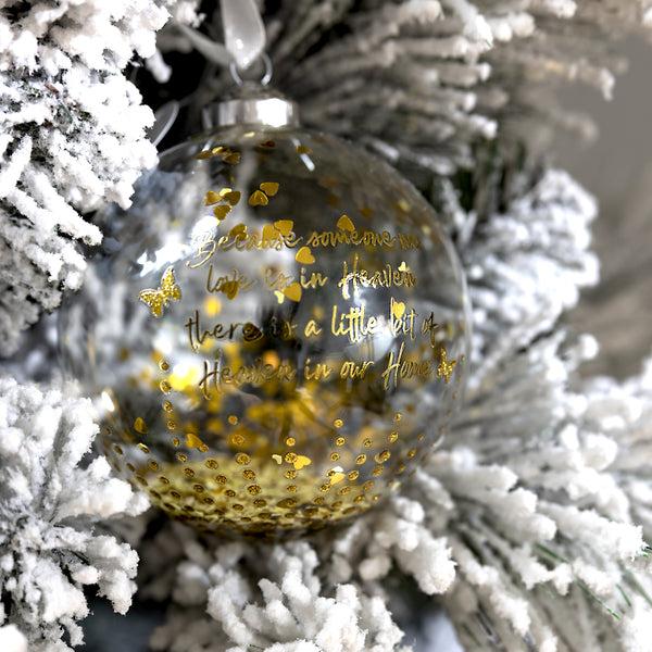 Pavilion Gift Company Heaven 4" Glass Ornament