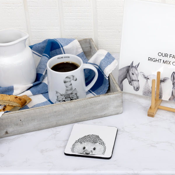 Pavilion Gift Company Hedgehog 4.25" Coaster