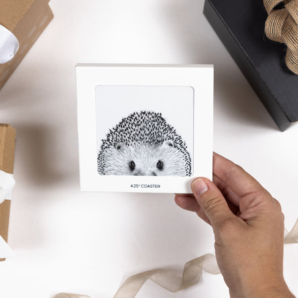 Pavilion Gift Company Hedgehog 4.25" Coaster