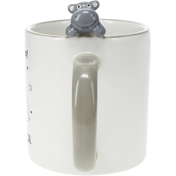 Pavilion Gift Company Hippo 17 Oz Mug