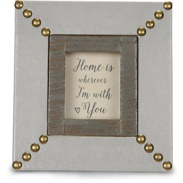 pavilion gift company Home 5.5" x 6" Plaque/Frame