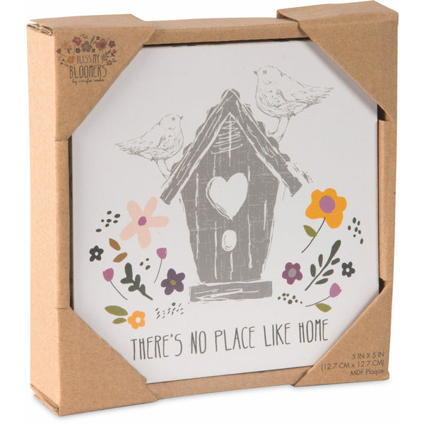 Pavilion Gift Company Home 5" X 5" Plaque