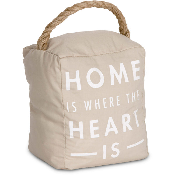 pavilion gift company Home 5" x 6" Tan Door Stopper