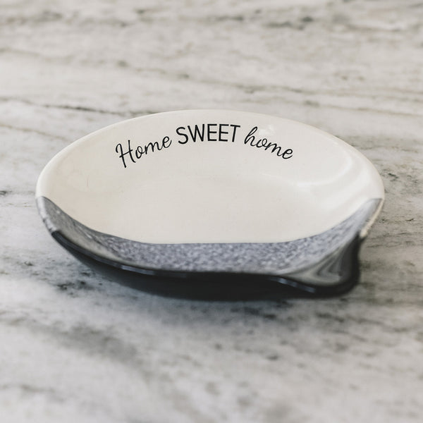 Pavilion Gift Company Home Sweet Home 4" Spoon Rest