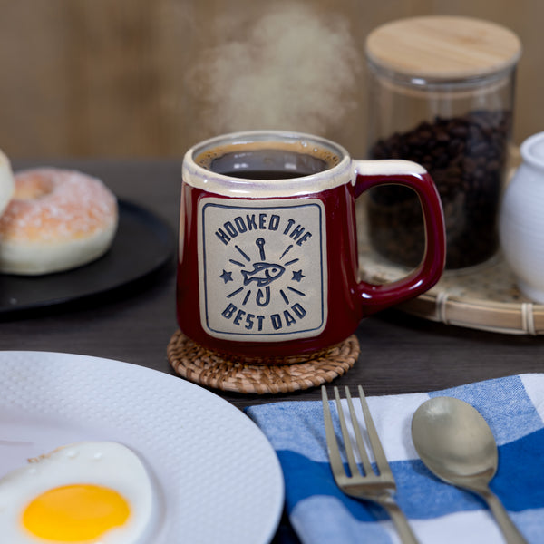 Pavilion Gift Company Hooked Dad 16 Oz Mug