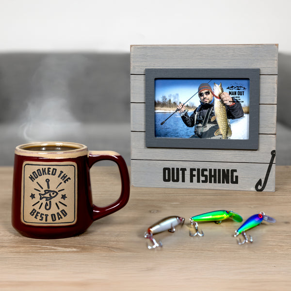 Pavilion Gift Company Hooked Dad 16 Oz Mug