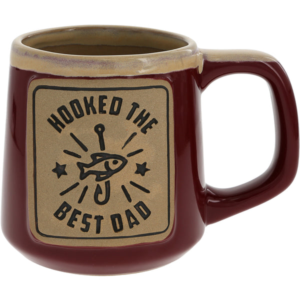 pavilion gift company Hooked Dad 16 oz Mug
