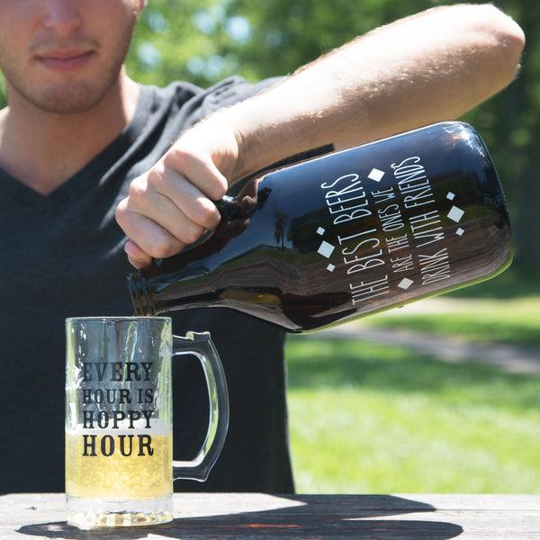 Pavilion Gift Company Hoppy Hour 16 Oz Beer Stein