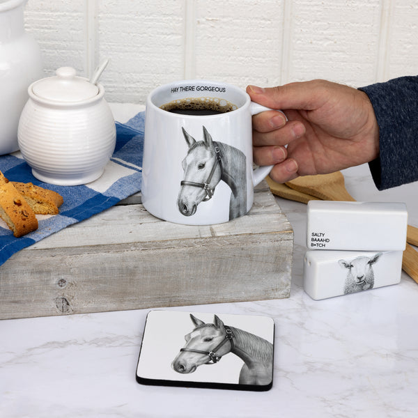 Pavilion Gift Company Horse 4.25" Coaster