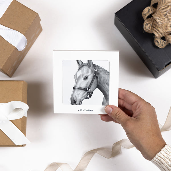 Pavilion Gift Company Horse 4.25" Coaster