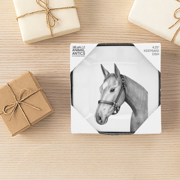 Pavilion Gift Company Horse 4.25" Keepsake Dish