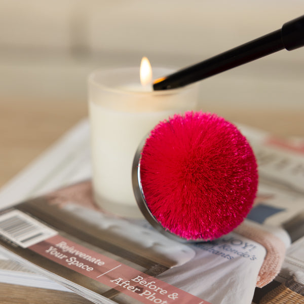 Pavilion Gift Company Hot Pink 2.75" Pom Pom Lid