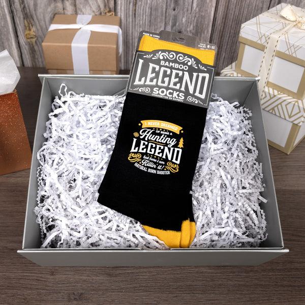 Pavilion Gift Company Hunting Bamboo Crew Socks
