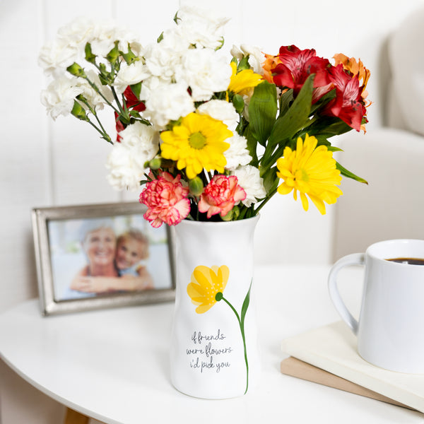 Pavilion Gift Company I'd Pick You 6.5" Vase