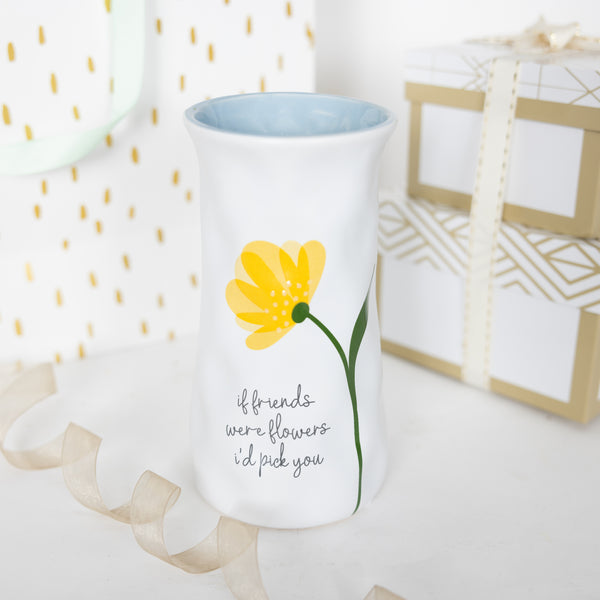 Pavilion Gift Company I'd Pick You 6.5" Vase