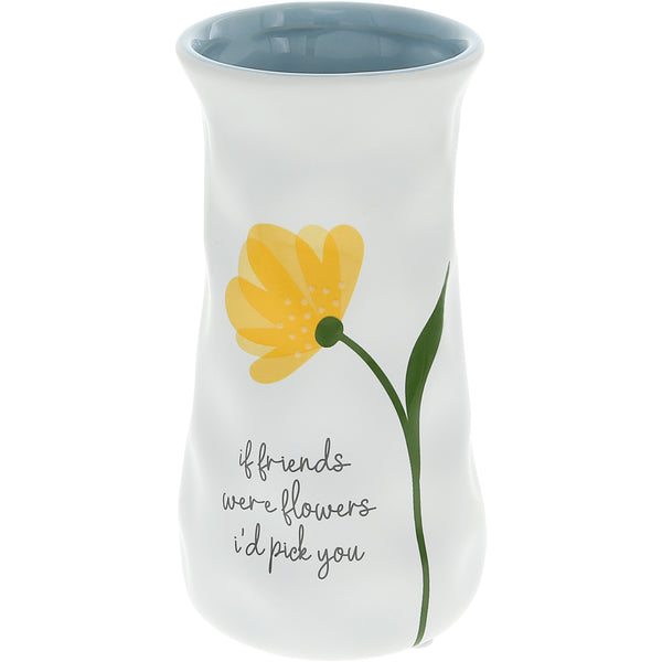 pavilion gift company I'd Pick You 6.5" Vase