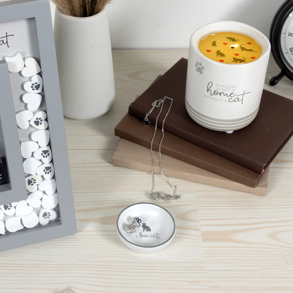 Pavilion Gift Company I Love Cats 2.5" Trinket Dish