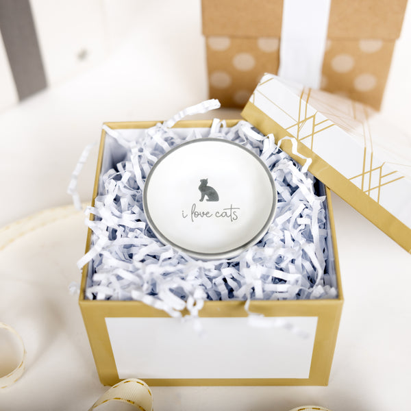 Pavilion Gift Company I Love Cats 2.5" Trinket Dish