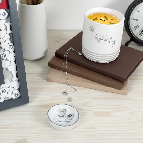 Pavilion Gift Company I Love Dogs 2.5" Trinket Dish