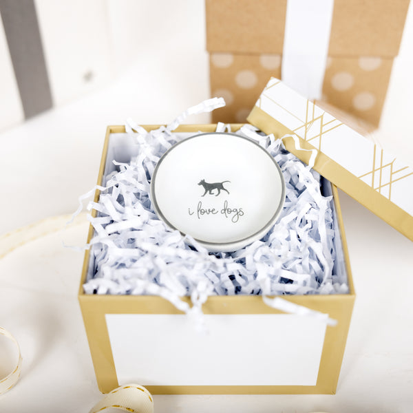 Pavilion Gift Company I Love Dogs 2.5" Trinket Dish