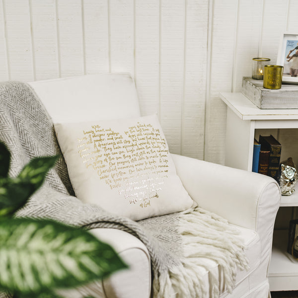 Pavilion Gift Company In God's Hands 18" Pillow