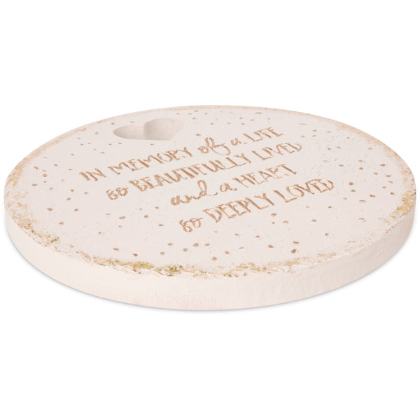 Pavilion Gift Company In Memory 10" Garden Stone