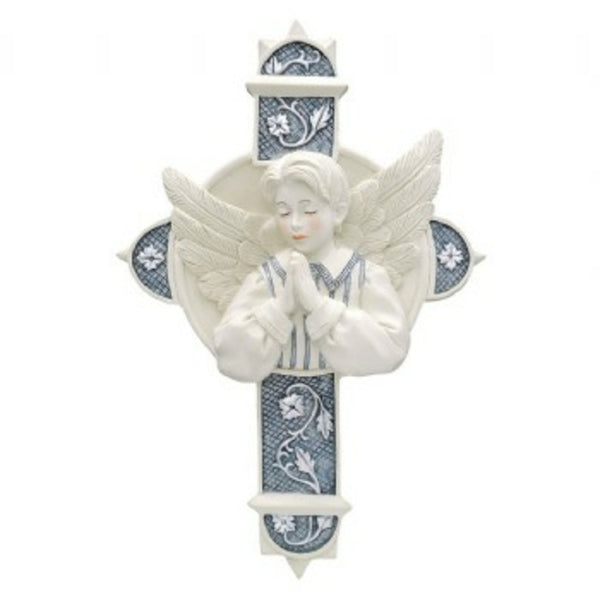 pavilion gift company James 5.5" Boy Angel Cross