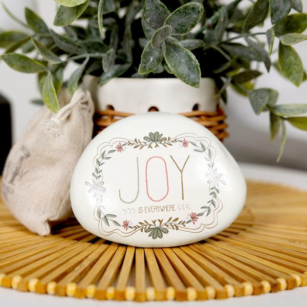 Pavilion Gift Company Joy 4" Garden Stone