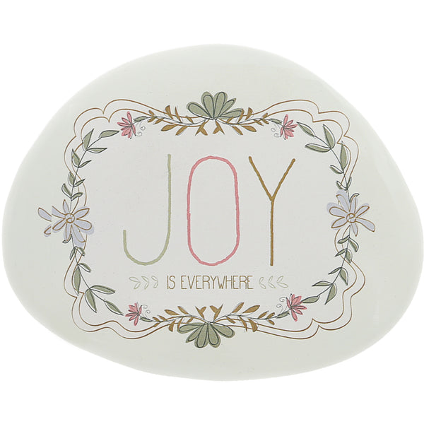 pavilion gift company Joy 4" Garden Stone