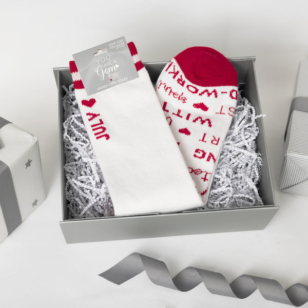 Pavilion Gift Company July M/L Unisex Crew Sock