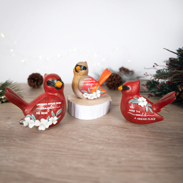 Pavilion Gift Company Kinder Place 3.75" Cardinal