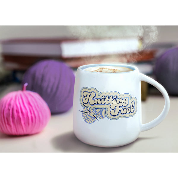 Pavilion Gift Company Knitting Fuel 22 Oz Mug