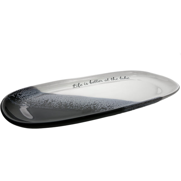 Pavilion Gift Company Lake 12.5" Serving Tray