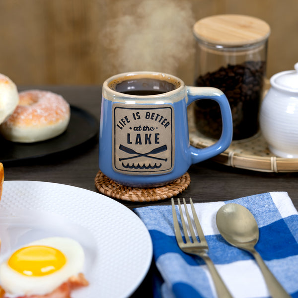 Pavilion Gift Company Lake 16 Oz Mug