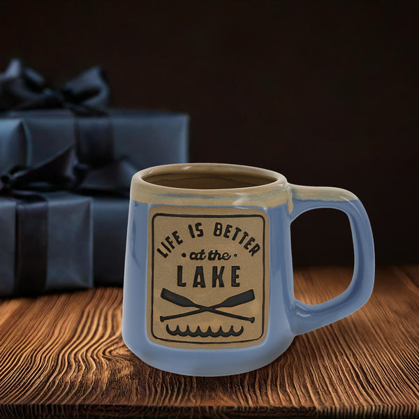 Pavilion Gift Company Lake 16 Oz Mug