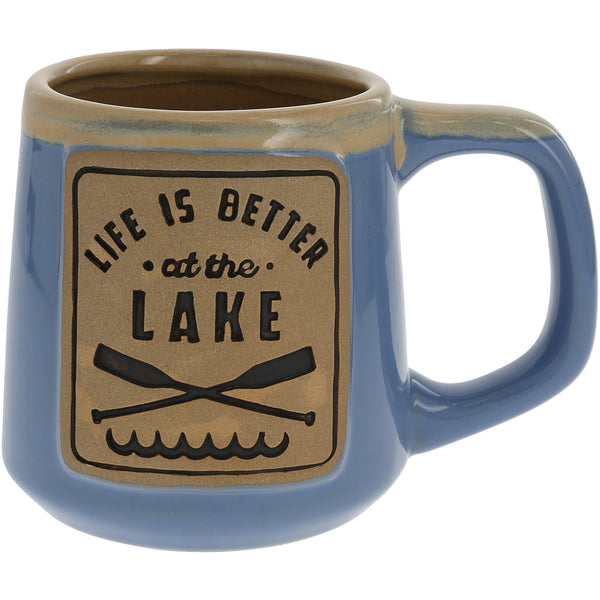 pavilion gift company Lake 16 oz Mug