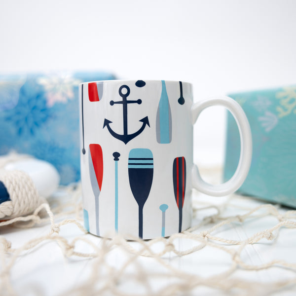 Pavilion Gift Company Lake 18 Oz Mug
