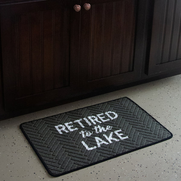 Pavilion Gift Company Lake 27.5" X 17.75" Floor Mat