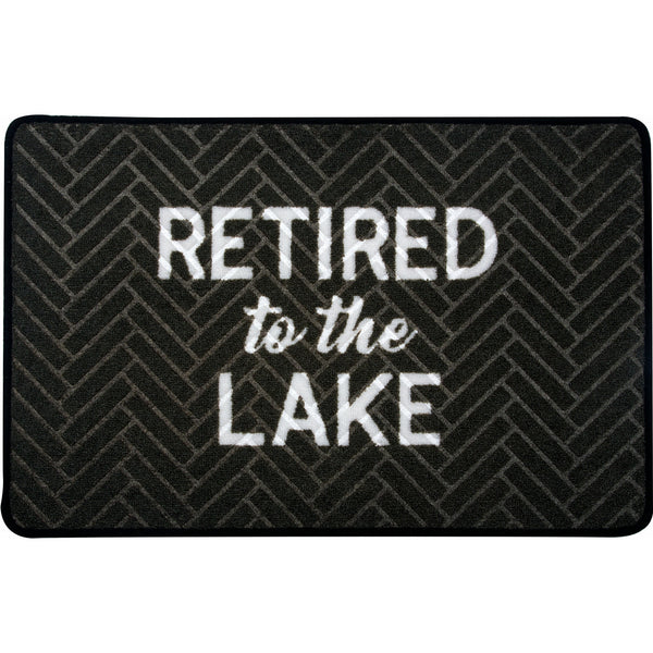 pavilion gift company Lake 27.5" x 17.75" Floor Mat