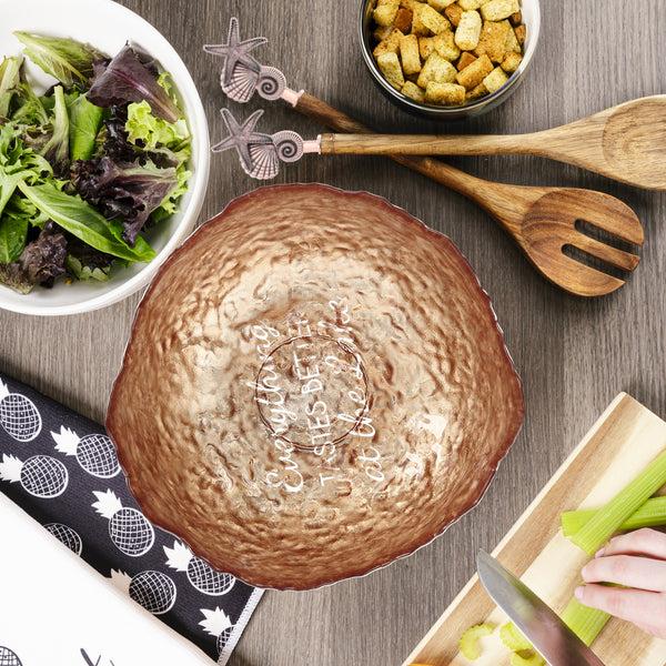 Pavilion Gift Company Lake 9.5" Glass Serving Bowl