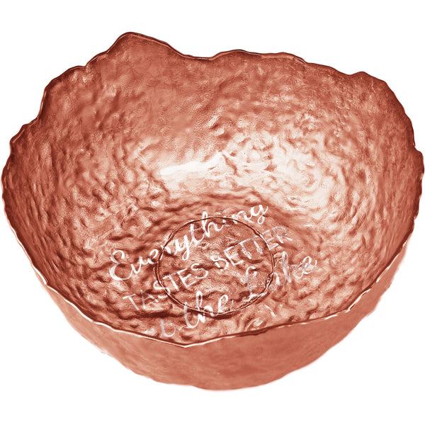 pavilion gift company Lake 9.5" Glass Serving Bowl