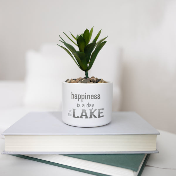 Pavilion Gift Company Lake Artificial Potted Plant