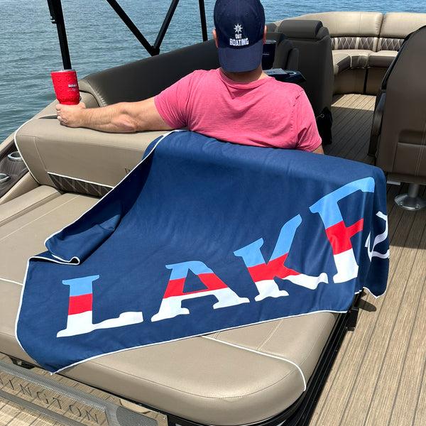 Pavilion Gift Company Lake Beach Towel