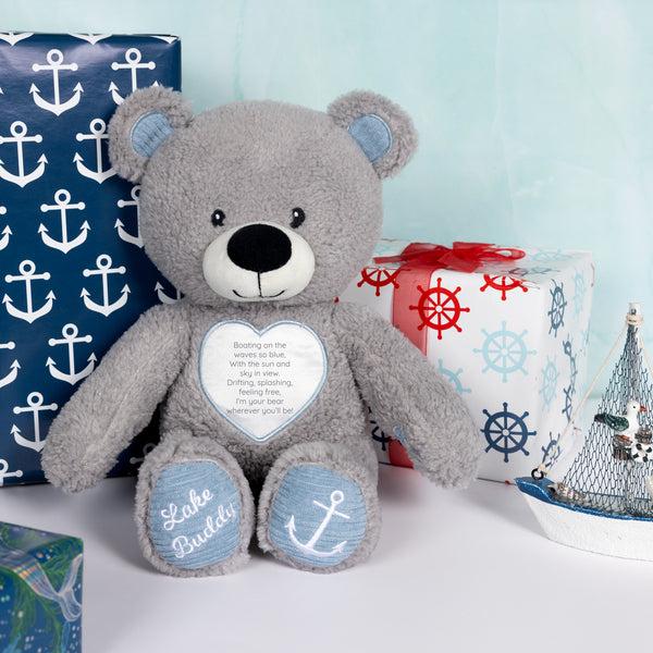 Pavilion Gift Company Lake Buddy Plush Bear