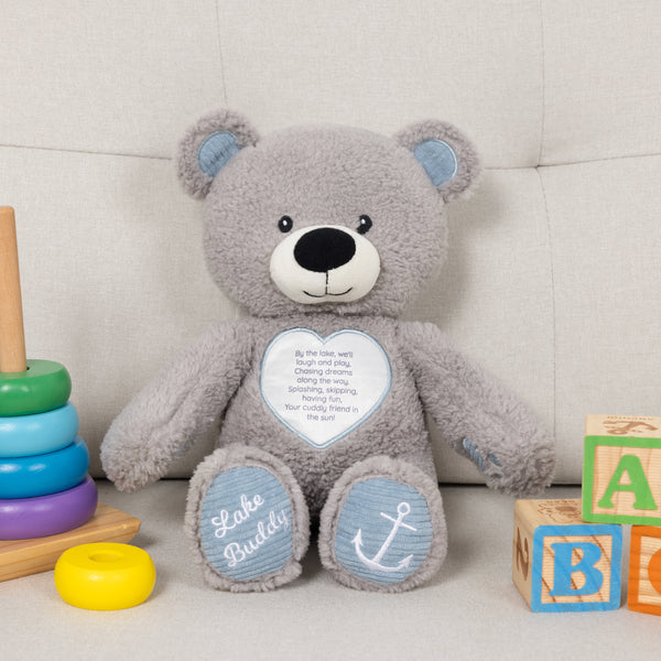 Pavilion Gift Company Lake Buddy Plush Bear