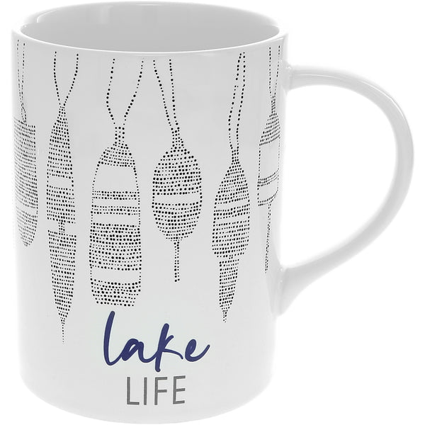 pavilion gift company Lake Life 18 oz Mug
